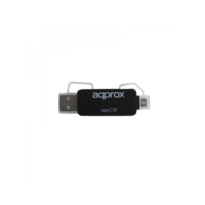approx APPC33 Adaptador microSDSDMMC a USBmicro